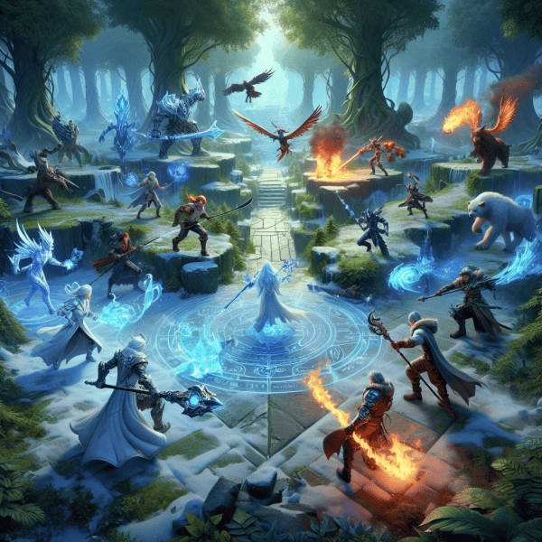 una imagen de un juego como league of legends